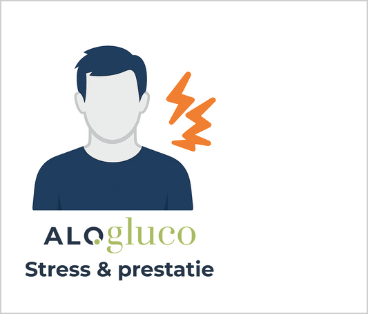 Alogluco-icoon van het begeleide Health.be-traject Mannen Stress & Prestatie van 2 weken met glucosesensor